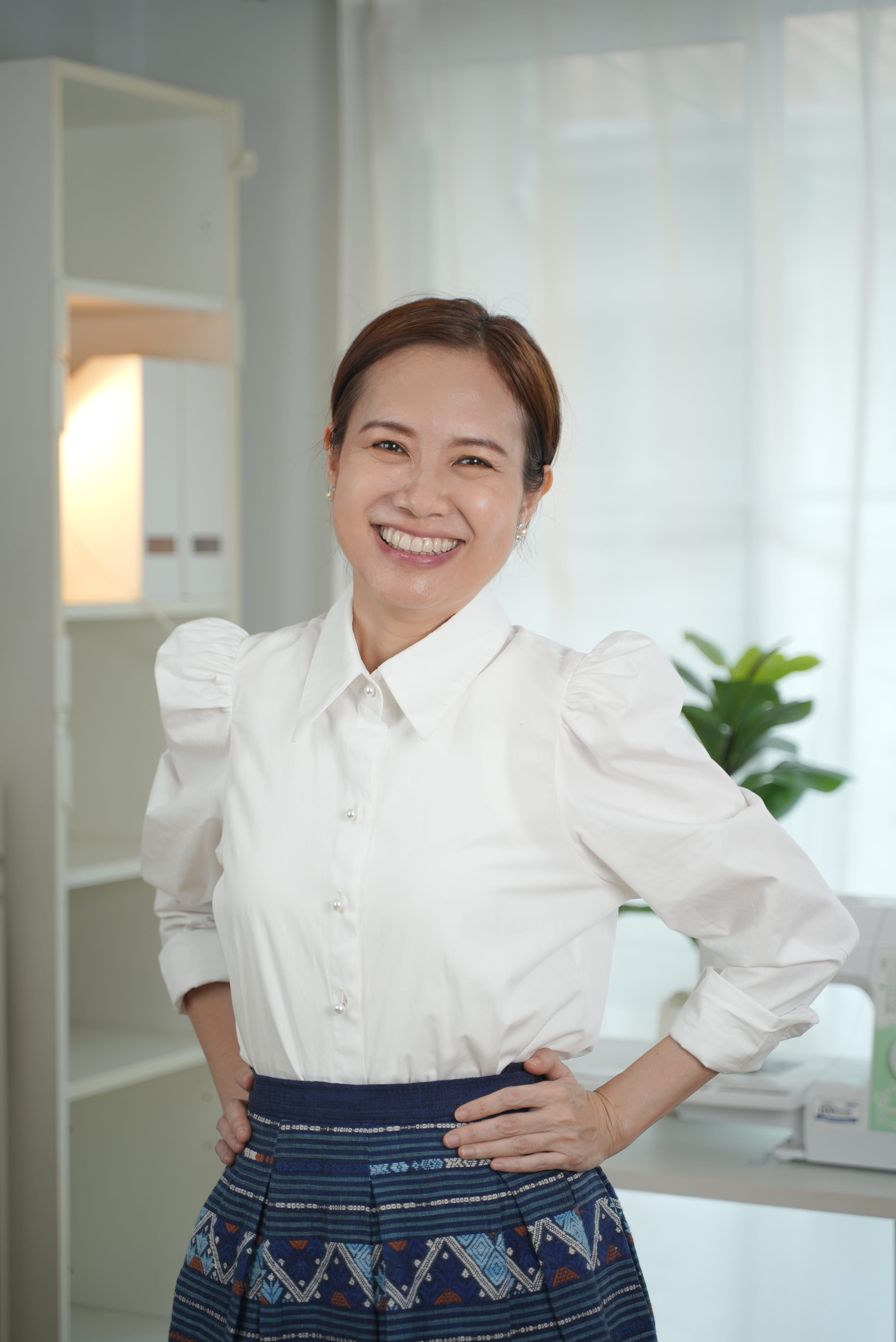 เชิ้ตกระดุมมุก