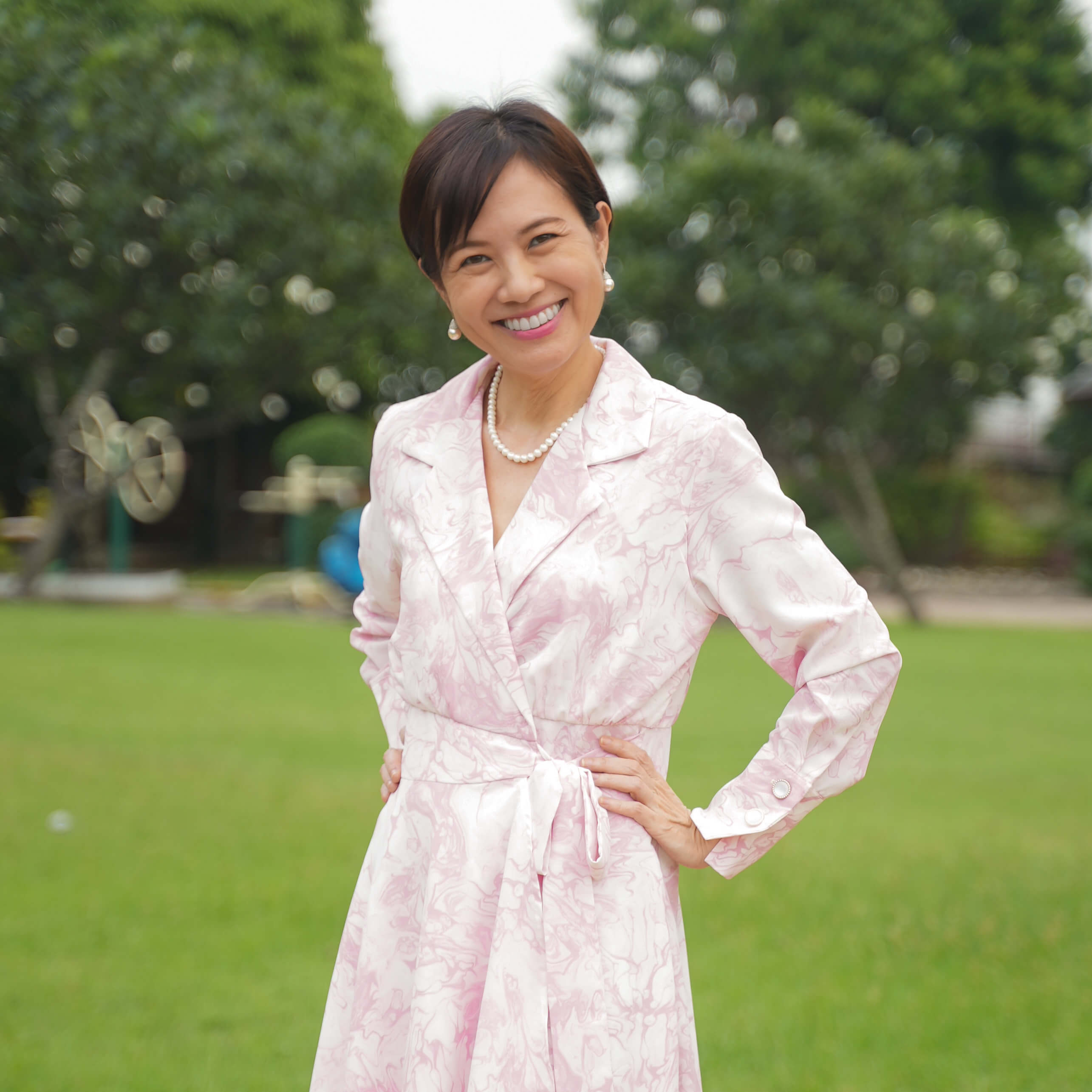 Bow Dress-Pink Sakura